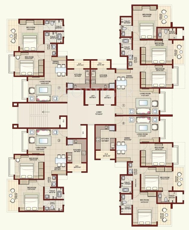 Images for Cluster Plan of Anmol Gold