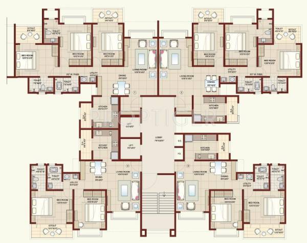 Images for Cluster Plan of Anmol Gold Images for Cluster Plan of Anmol Gold