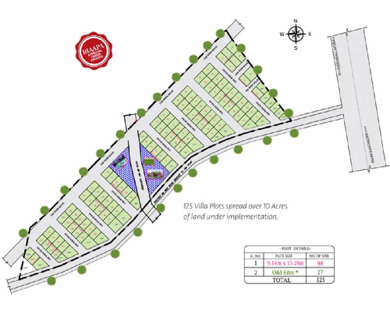 Images for Layout Plan of Surya Surya Paradise Phase 2