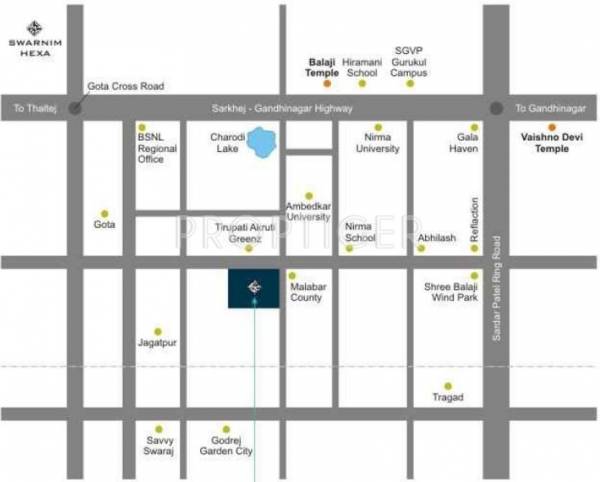 Images for Location Plan of Golden Swarnim Square