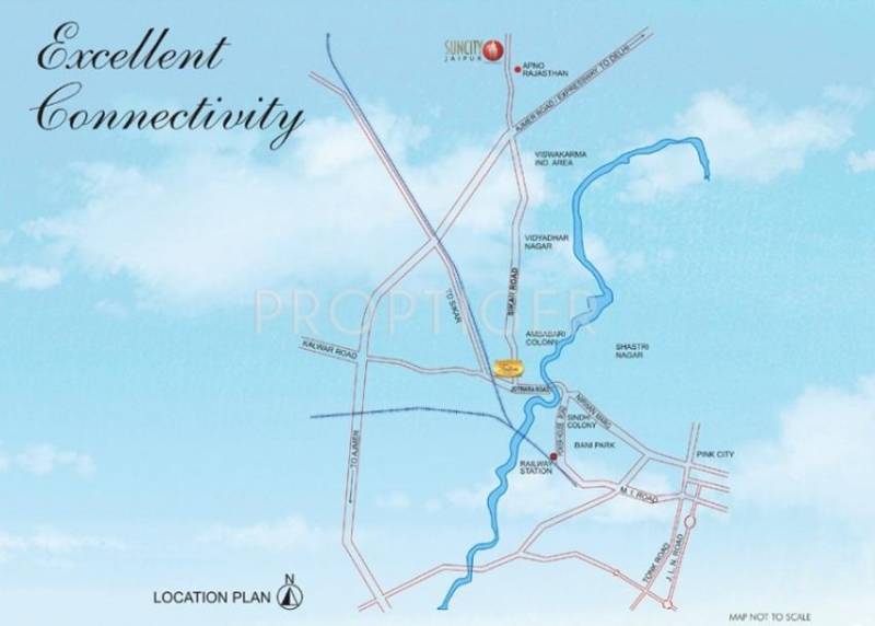 Images for Location Plan of Suncity Suncity Villas