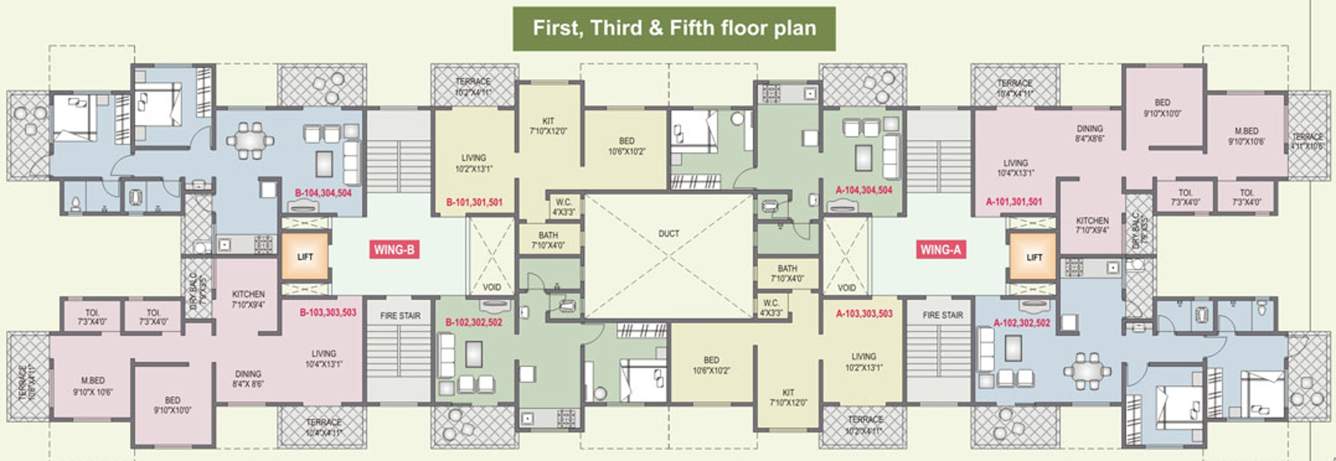 Images for Cluster Plan of Shah And Associates K K Shreeram