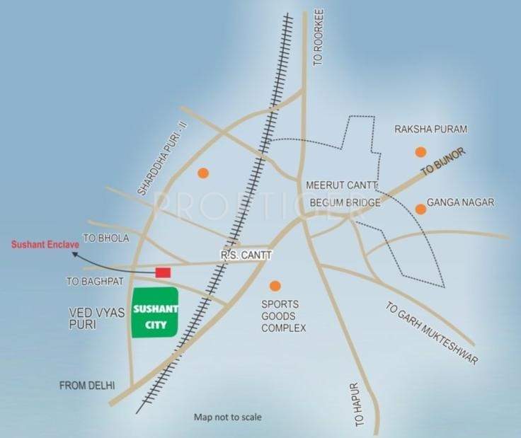  aastha uday Images for Location Plan of Ansal Aastha Uday