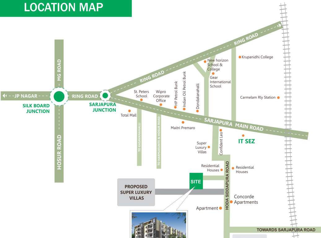 Images for Location Plan of Aishwarya Srujana Oaks