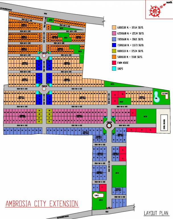 Images for Layout Plan of Ambrosia Infraheight Pvt Ltd Ambrosia City Extention