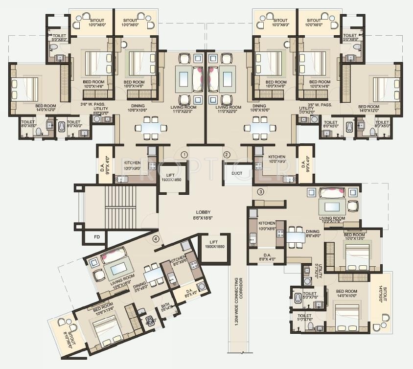 Images for Cluster Plan of Anmol Park