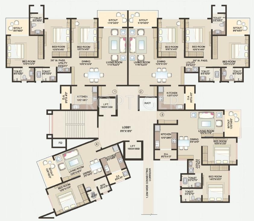 Images for Cluster Plan of Anmol Park