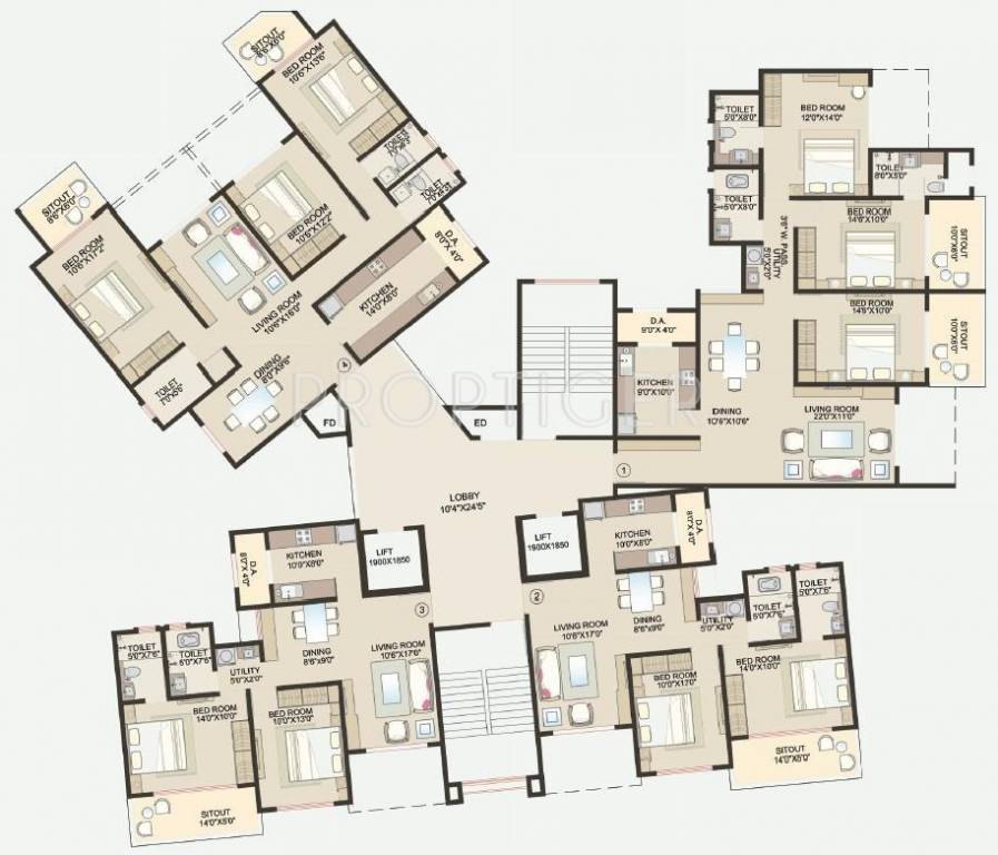 Images for Cluster Plan of Anmol Park
