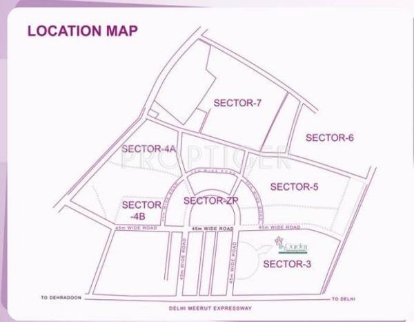 Images for Location Plan of Ansal Iris Garden Images for Location Plan of Ansal Iris Garden