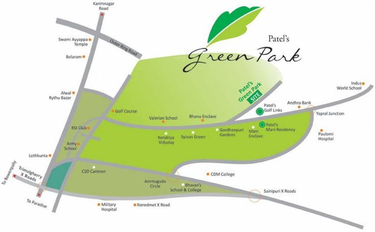 Images for Location Plan of Omsree Patel Mani Residency