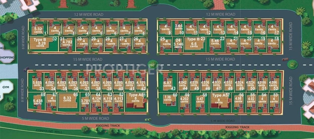 Images for Layout Plan of Shwas Palm Bay Villas