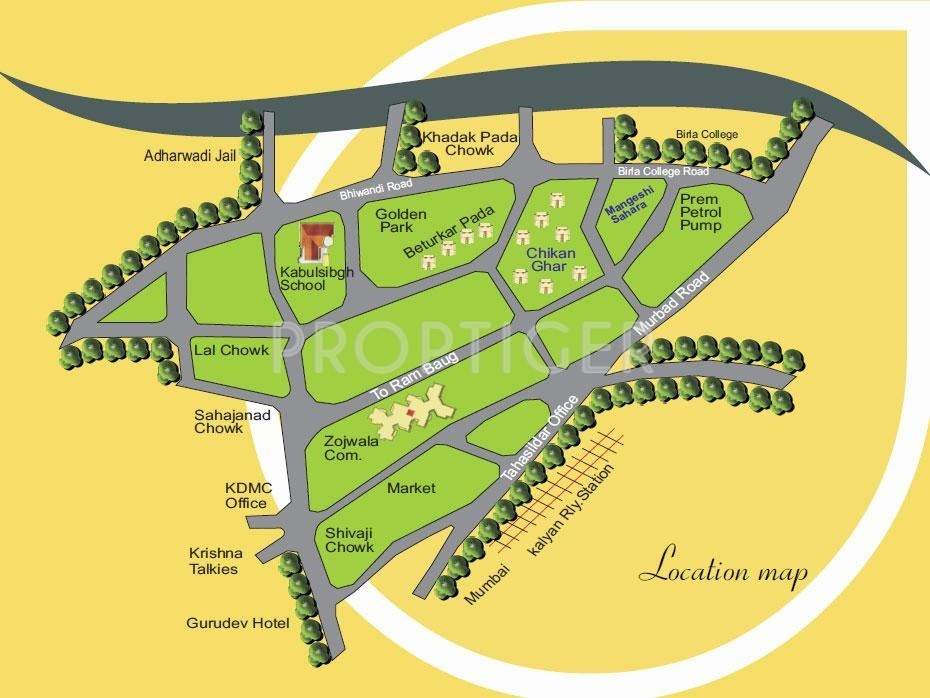  sai vinayak residency Images for Location Plan of OSSK Sai Vinayak Residency