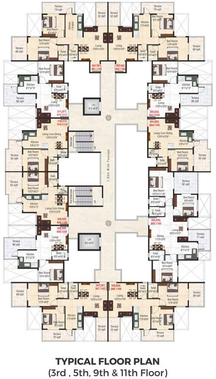  love nest Images for Cluster Plan of  Love Nest
