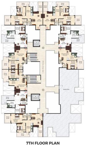  love-nest Images for Cluster Plan of  Love Nest
