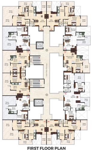  love-nest Images for Cluster Plan of  Love Nest