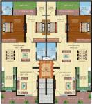 Images for Cluster Plan of Vaishno Associates Somdutt City Apartment