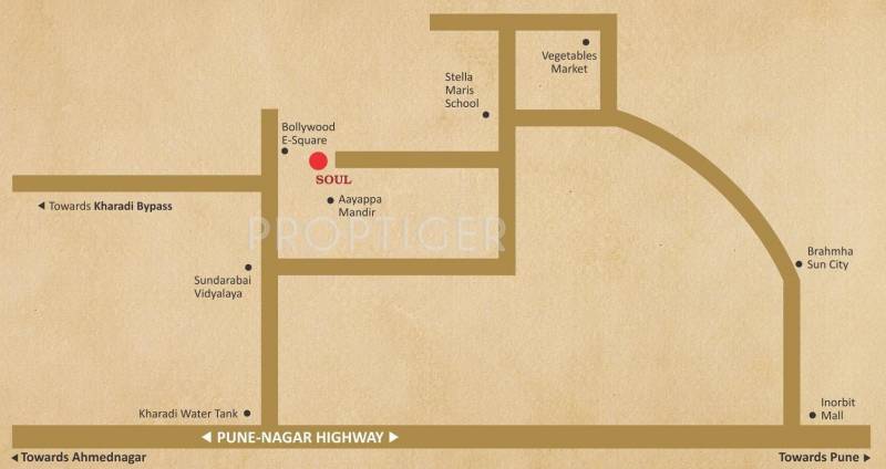 Images for Location Plan of Sai Shriya Builders Soul