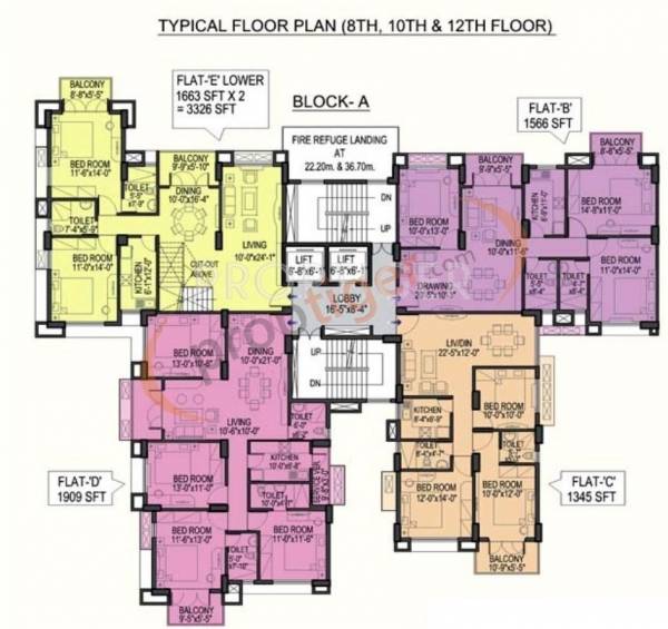 Images for Cluster Plan of Saket Group Heights