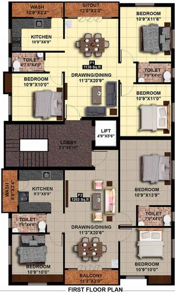 Images for Cluster Plan of Sumangali Crown