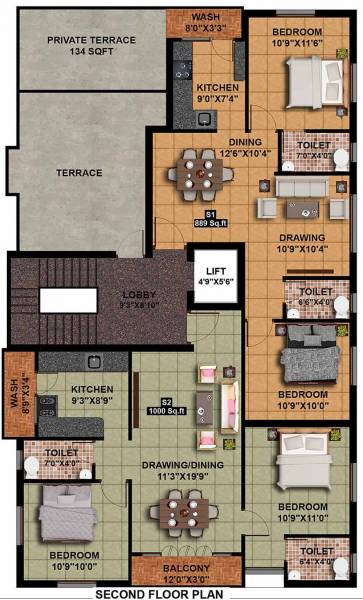 Images for Cluster Plan of Sumangali Crown