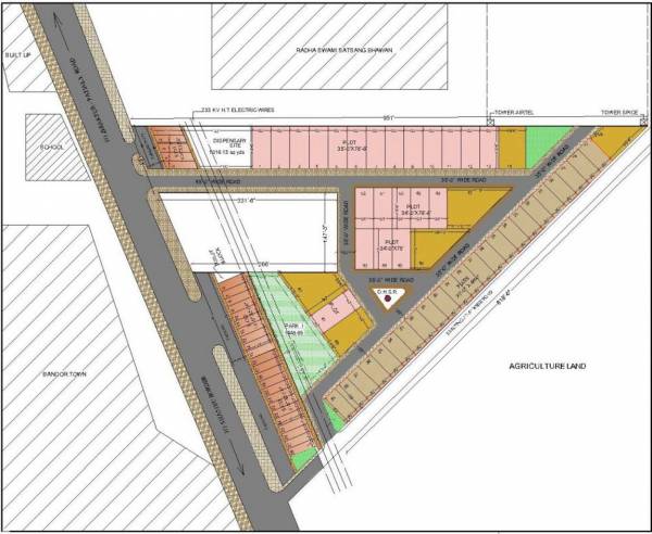 Images for Layout Plan of JSJ Builders Gulmohar Enclave