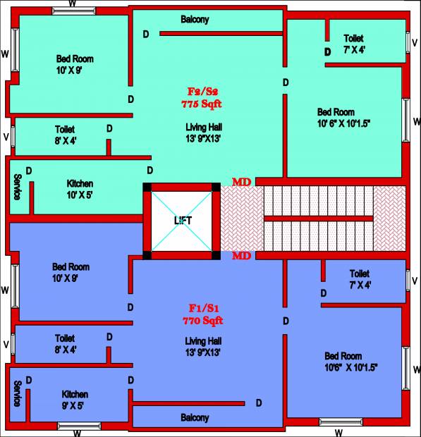 Images for Cluster Plan of Unique Vinayaka
