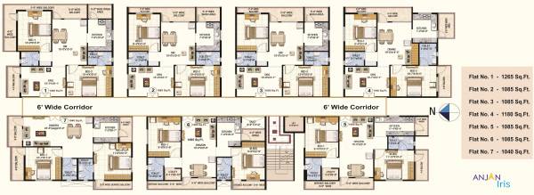 Images for Cluster Plan of Lakasa Anjan Iris