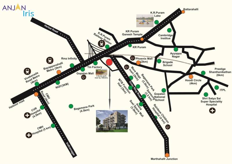 Images for Location Plan of Lakasa Anjan Iris