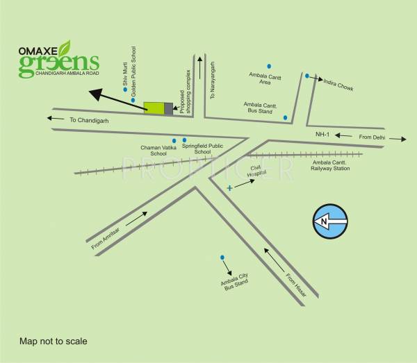 Images for Location Plan of Omaxe Greens