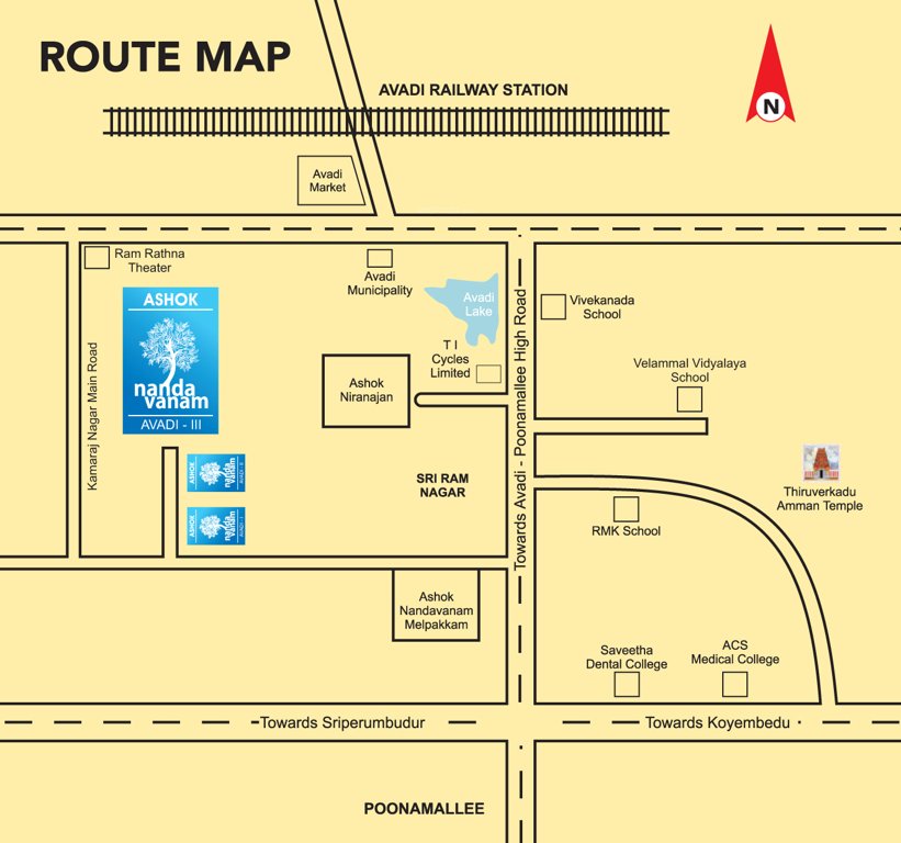 Images for Location Plan of Ashok Avadi
