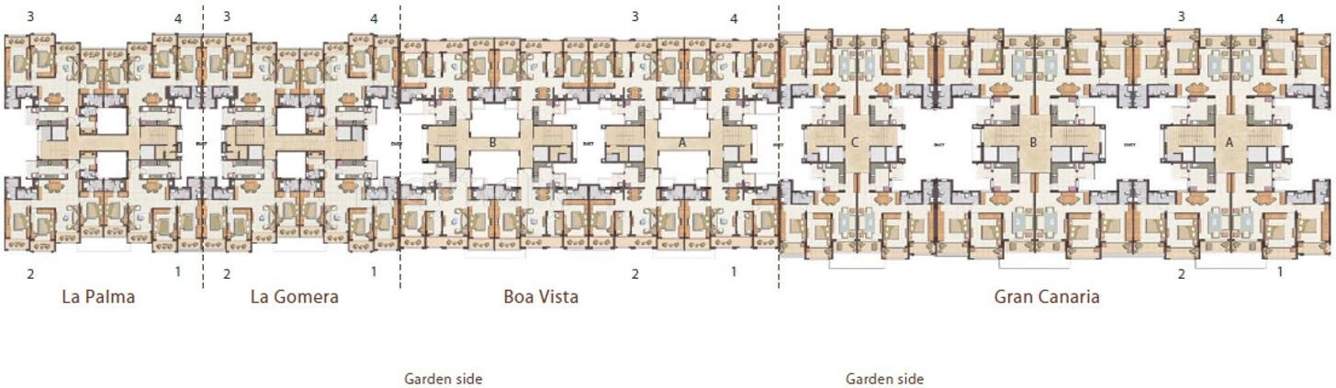 ocean park residency Images for Cluster Plan of Mohan Ocean Park Residency