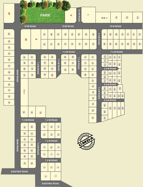 Images for Layout Plan of Ashok Porur