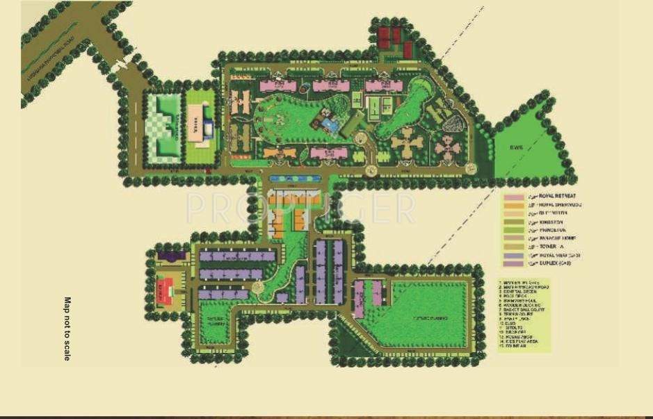 Images for Master Plan of Omaxe Royal Residency