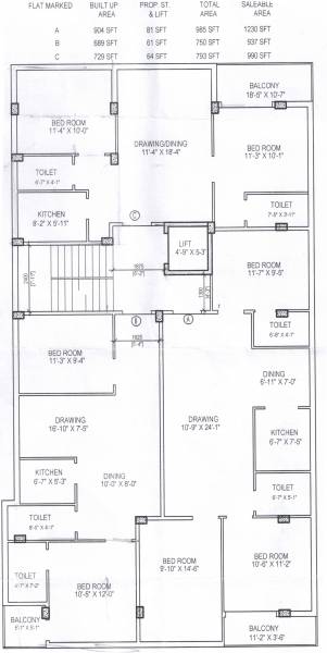 Images for Cluster Plan of Star Narendra Enclave