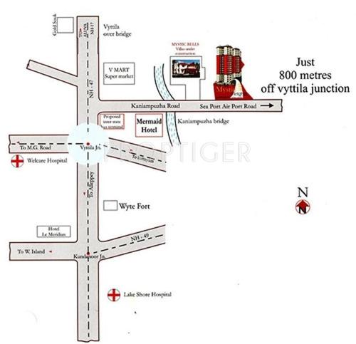 Location Plan Shwas Homes Mystic Heights Phase 1 Location Plan