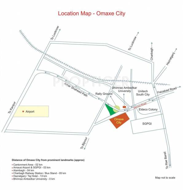 Images for Location Plan of Omaxe Avenue