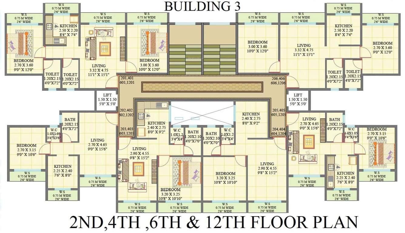 Images for Cluster Plan of Omkar Pride