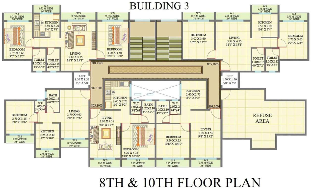 Images for Cluster Plan of Omkar Pride