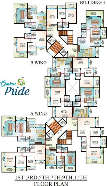 Images for Cluster Plan of Omkar Pride