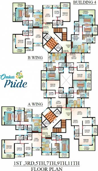 Images for Cluster Plan of Omkar Pride Images for Cluster Plan of Omkar Pride