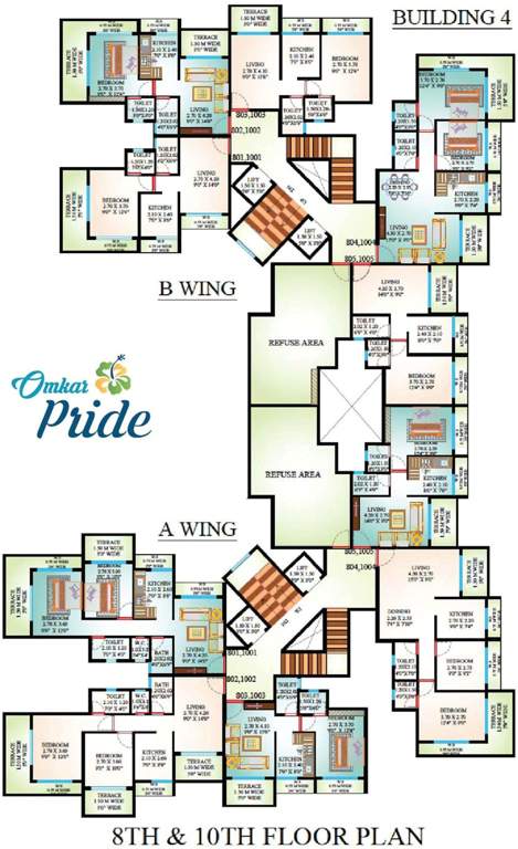 Images for Cluster Plan of Omkar Pride