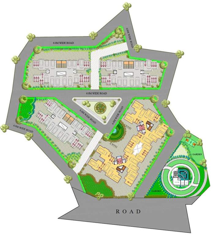 Images for Layout Plan of Omkar Pride