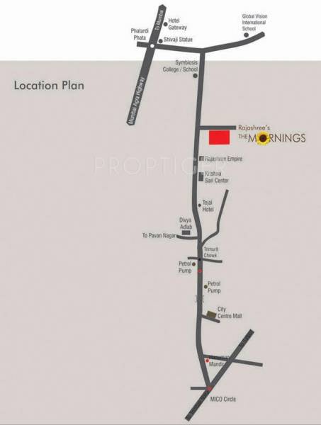 Images for Location Plan of Rajashree The Mornings