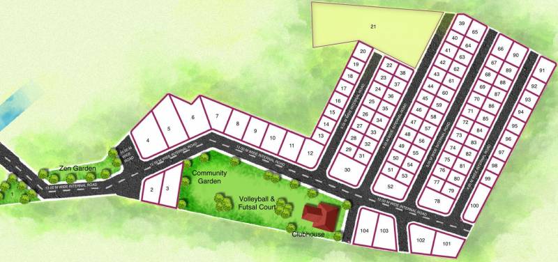  alibaug-life Images for Site Plan of Wings Alibaug Life