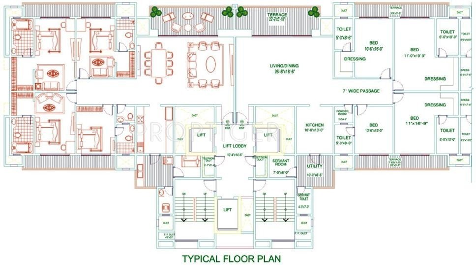 Images for Cluster Plan of Skyline Tunis