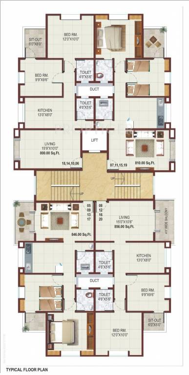 Images for Cluster Plan of Rajashree Pearl