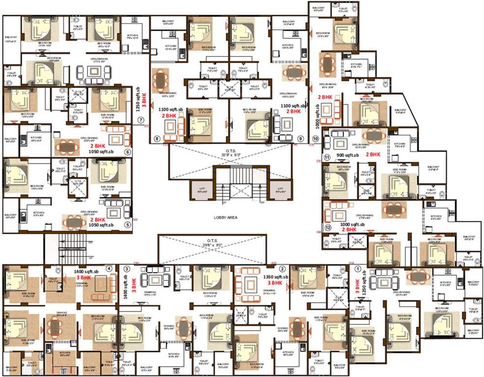 Images for Cluster Plan of Mahalaxmi Lake City Residency