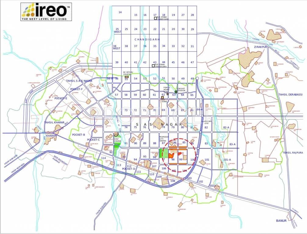 Images for Location Plan of Ireo Hamlet Plots