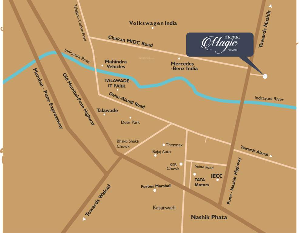  magic 3 Images for Location Plan of Mantra Magic 3