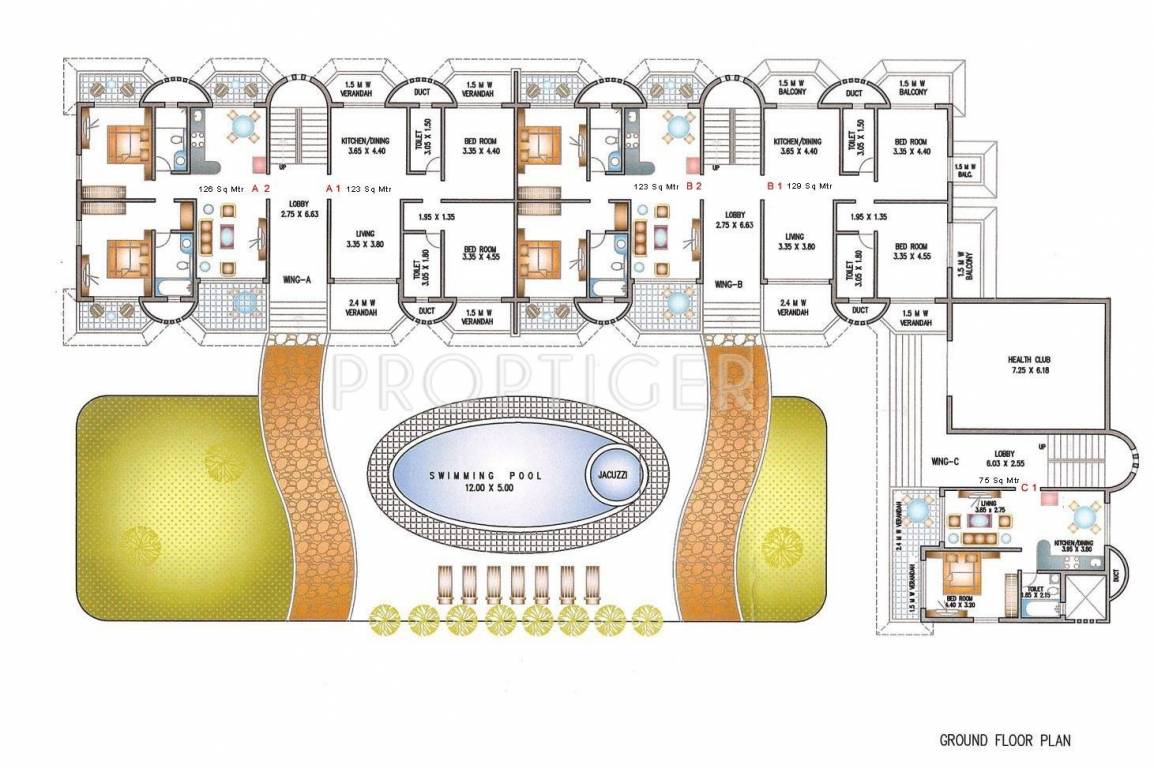Prabhat Developers Jade Garden Cluster Plan